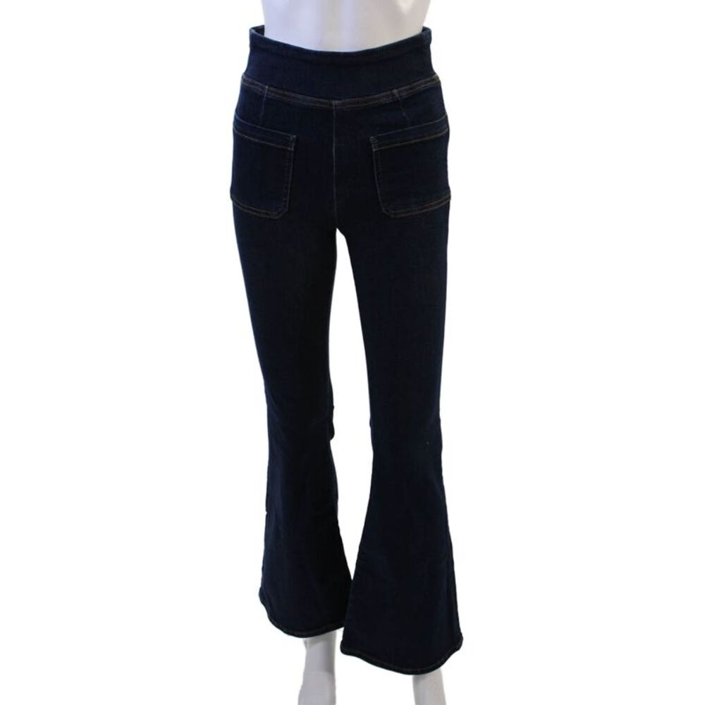 Frame Womens Dark Blue 70s Mid Rise Jeans Size 0